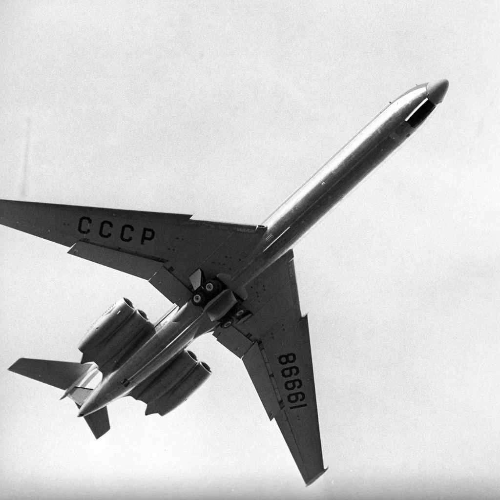 Лайнер Ил-62 СССР-86661, 1966 год
