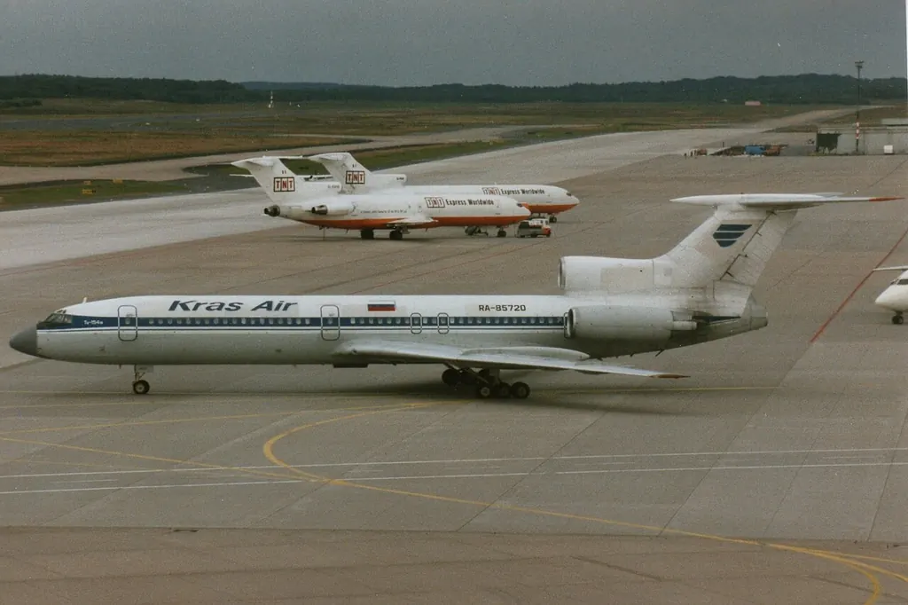 KrasAir Tu-154, Cologne, 1997