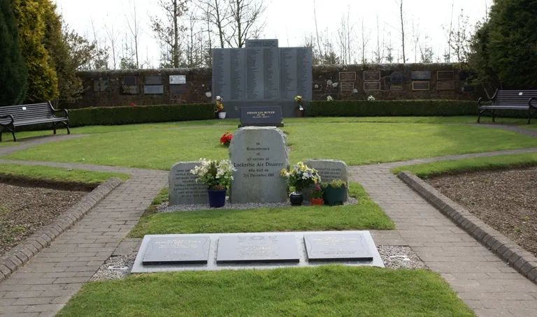 The Garden of Remembrance in Lockerbie