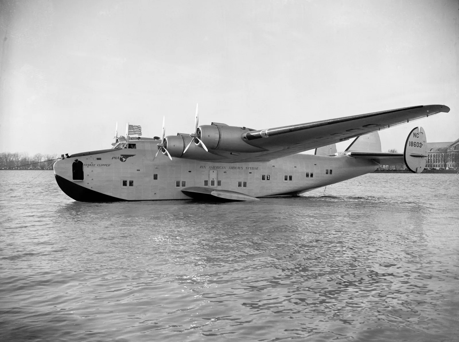 The Boeing 314 Yankee Clipper, about 1939